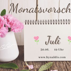 Monatsvorschau Juli - Online