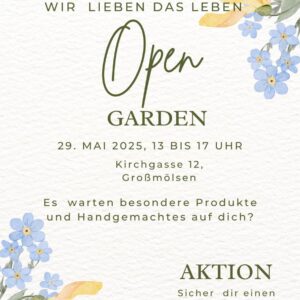 Open Garden bei Felicitas